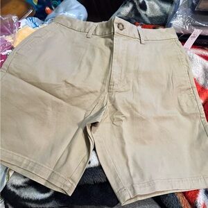 Slim Built-In Flex Rotation Chino Shorts -- 8-inch inseam